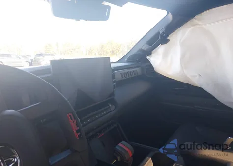 2026 Toyota Tundra Hybrid Trd Pro Hybrid Crewmax 5.5' Bed из США, поврежденный, VIN 5TFPC5DB1TX117256